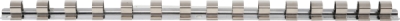 BGS 2540, Kolejnice pro hlavice s 15 klipy | 12,5 mm (1/2")