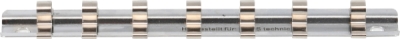 BGS 2316, Kolejnice pro hlavice s 7 klipy | 6,3 mm (1/4")