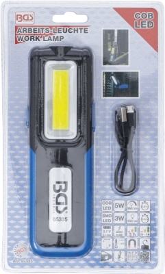 BGS 85335, Pracovní COB LED lampa | naklápěcí