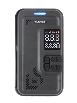 Tagred TA4230, Akumulátorový mini kompresor 8V 4000mAh s LED | 150 PSI | USB-C