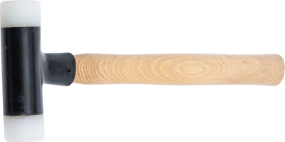 BGS 1859-30, Palička s nylonovou hlavou | násada Hickory | bez zpětného rázu | O 30 mm | 300 g