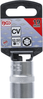 BGS 2419, Nástrčná hlavice Super Lock | 12,5 mm (1/2") | 19 mm