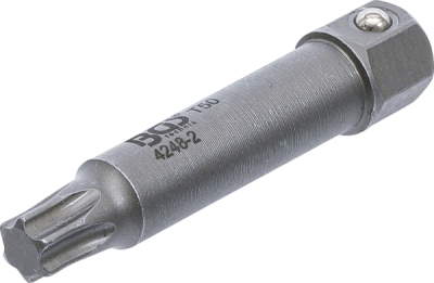 BGS 4248-2, Speciální bit pro demontáž řemenic u alternátorů | T-profil (pro Torx) T50 x 64 mm