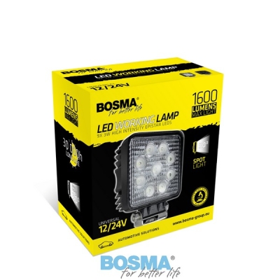 Bosma 6155 Dílenská lampa 9xLED 12/24V 27W 1600 Lm