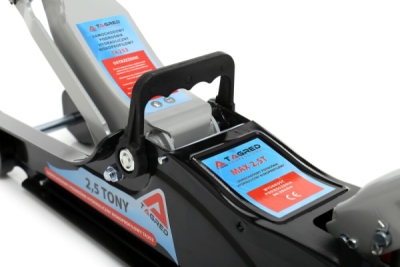 Tagred TA253 Hydraulický nízkoprofilový zvedák (hever) 2,5tT s podpěrami 3T MB-JS3T