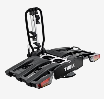 Thule 934100 EasyFold XT plošinový nosič kol na tažné zařízení pro 3 kola černá/aluminium