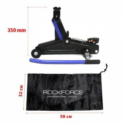 ROCKFORCE RF-T82004, Hydraulický zvedák (hever) 2t s pojezdem