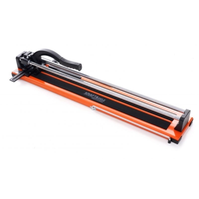 Kraft&Dele KD10673, Řezací stroj na dlaždice | délka řezu 1200 mm, šířka střihu 14 mm, základna 165 mm