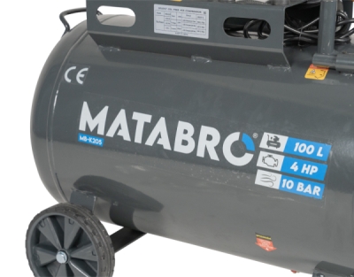 Matabro MB-K205, Bezolejový kompresor 100l, 230V, 4 písty | 4000W
