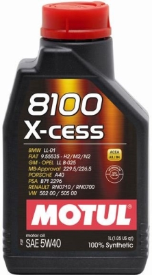 Motul 8100 X-CESS 5W-40 1L