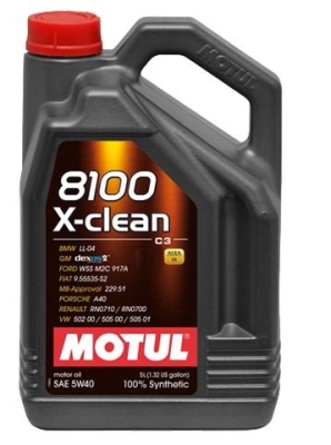 Motul 8100 X-CLEAN 5W-40 5L
