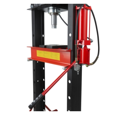 Redats H-380P, Hydraulický lis s posuvným pístem 30t - hydraulicko-pneumatická pumpa, 07-02-21