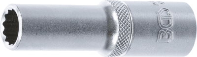 BGS 10662, Nástrčná hlavice, dvanáctihranná, prodloužená | 12,5 mm (1/2") | 12 mm