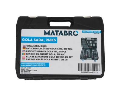Matabro MB-SOC05, Gola sada | 216 ks