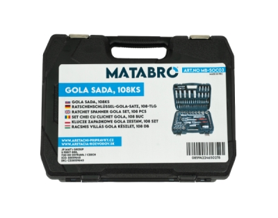 Matabro MB-SOC03, Gola sada | 108 ks