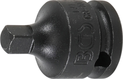 BGS 171, Silový nástrčný ořech | vnitřní čtyřhran 10 mm (3/8") - vnější čtyřhran 6,3 mm (1/4")