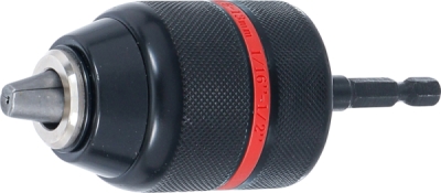 BGS 74470, Rychloupínací sklíčidlo | kovové provedení | pohon vnější šestihran 6,3 mm (1/4") x 20 UNF | 1,5 - 13 mm