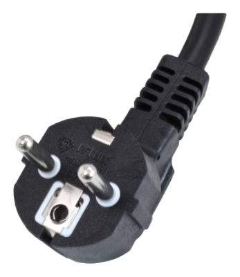 Flexi napájecí kabel 3 x 2,5 mm2 x 5 m, EU zásuvka, A-EUC5