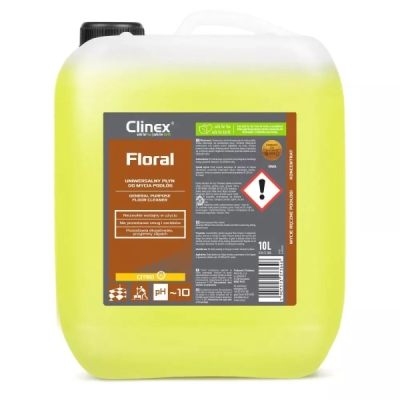Clinex Floral - univerzální čistič podlah, citron 10L