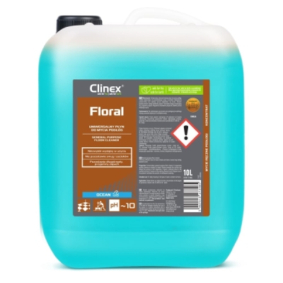 Clinex Floral - univerzální čistič podlah, oceán 10L