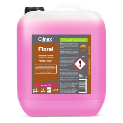 Clinex Floral - univerzální čistič podlah, blush 10L