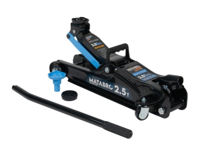 Matabro SET-ZVE24, Nízkoprofilový hydraulický zvedák 2,5 t s podpěrami 3 t | Nosnost 2500 kg; zdvih 85–365 mm