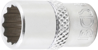 BGS 10877, Nástrčná hlavice dvanáctihranná | 6,3 mm (1/4") | 3/8"