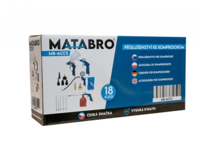 Matabro MB-ACCS, Příslušenství ke kompresorům, 18ks