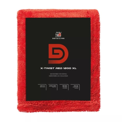 Moje Auto 20-D35 X-TWIST Red 1200 XL - Mikrovlákno na vosky a péči o interiér 60x90cm