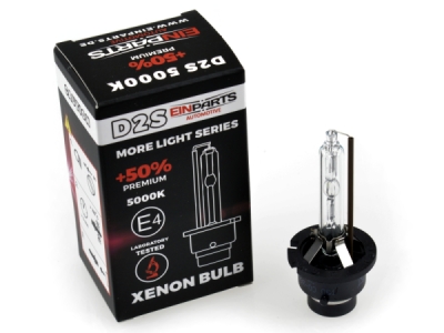 Einparts D2S Xenonová Výbojka 5000K se zvýšeným světelným výkonem +50%, P32d-2, 35W, 85V