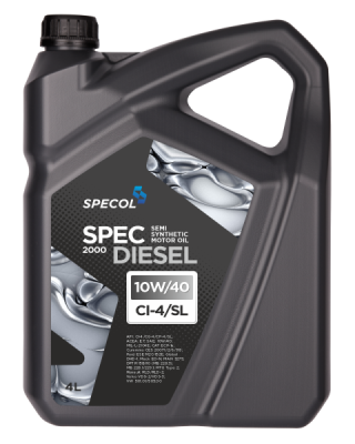 Specol Spec Diesel 2000 CI-4/SL 10W-40 semisynthetic 4L