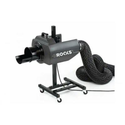 Rooks OK-08.2000 Mobilní odsávač zplodin, odtah zplodin 430 M3/H; 0,37 Kw, FI 120 mm, 230V