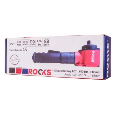 Rooks OK-04.0024 Rázový utahovák, úhlový 1/2" 610Nm 88mm
