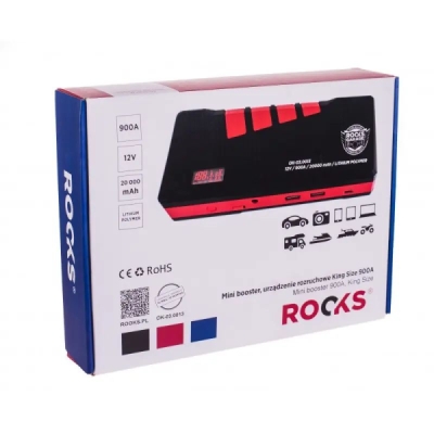 Rooks OK-03.0013 Mini booster 12V 900A 20000 mAh
