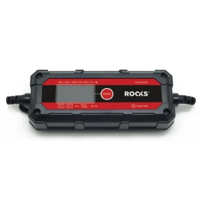 Rooks OK-03.0020 Nabíječka inteligentní Smart 6/12V - 4 A - 120 AH, LCD