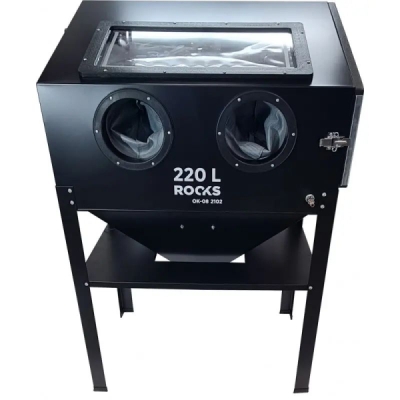 Rooks OK-08.2102 Kabinový pískový stroj 220L - 8Bar