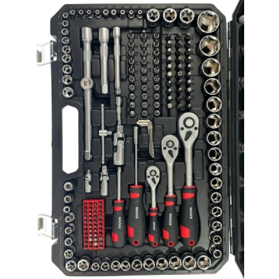 Rooks OK-01.0216 Sada nářadí 1/2" 3/8" 1/4" Master-UNI XXL 216 Ks