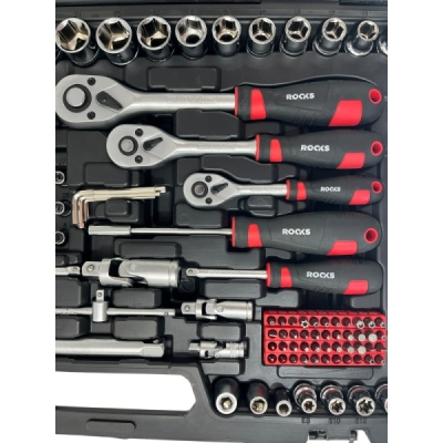 Rooks OK-01.0216 Sada nářadí 1/2" 3/8" 1/4" Master-UNI XXL 216 Ks