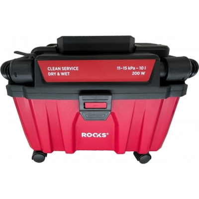 Rooks OK-03.4319 Přenosný vysavač, suchý a mokrý 100-200W 10L, Hepa, Ah, BMC