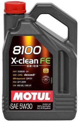 Motul 8100 X-CLEAN FE 5W-30 5L