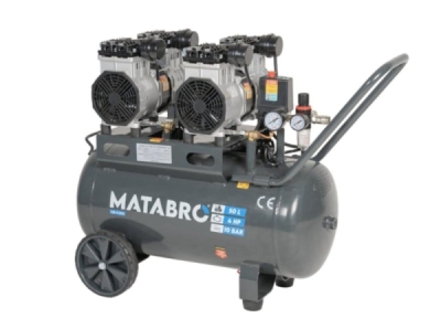 Matabro MB-K204, Bezolejový kompresor 50l, 230V, 4 písty | 4000W