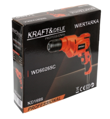 KD1699, Elektrická vrtačka 1200W | 0–2880/min | 13 mm