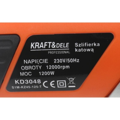 KD3048, Úhlová bruska 1200W