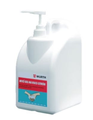Würth 08939541 Čistící gel na ruce, citron 5L