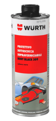 Würth 0893309 Ochrana podvozku Body Black 309 1Kg