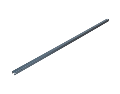 Matabro MB-WGB1375A, Postranní lišta k děrované závěsné desce | 1420 x 32,5 x 30 mm
