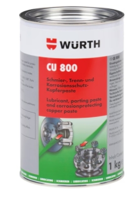 Würth 08938002 Měděná pasta CU 800 1Kg
