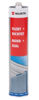 Würth 08901001 Konstrukční lepidlo Bond + Seal, bílá 300ml