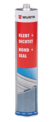 Würth 08901002 Konstrukční lepidlo Bond + Seal, šedá 300ml