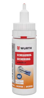 Würth 0893243025 Pojištění šroubů, střední pevnost 25g